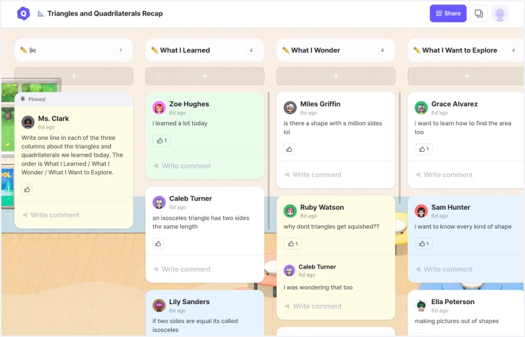 Group board preview